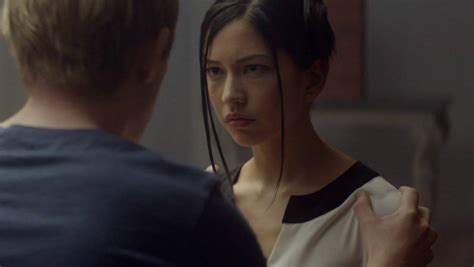 ex machina nude|Sonoya Mizuno and Claire Selby nude .